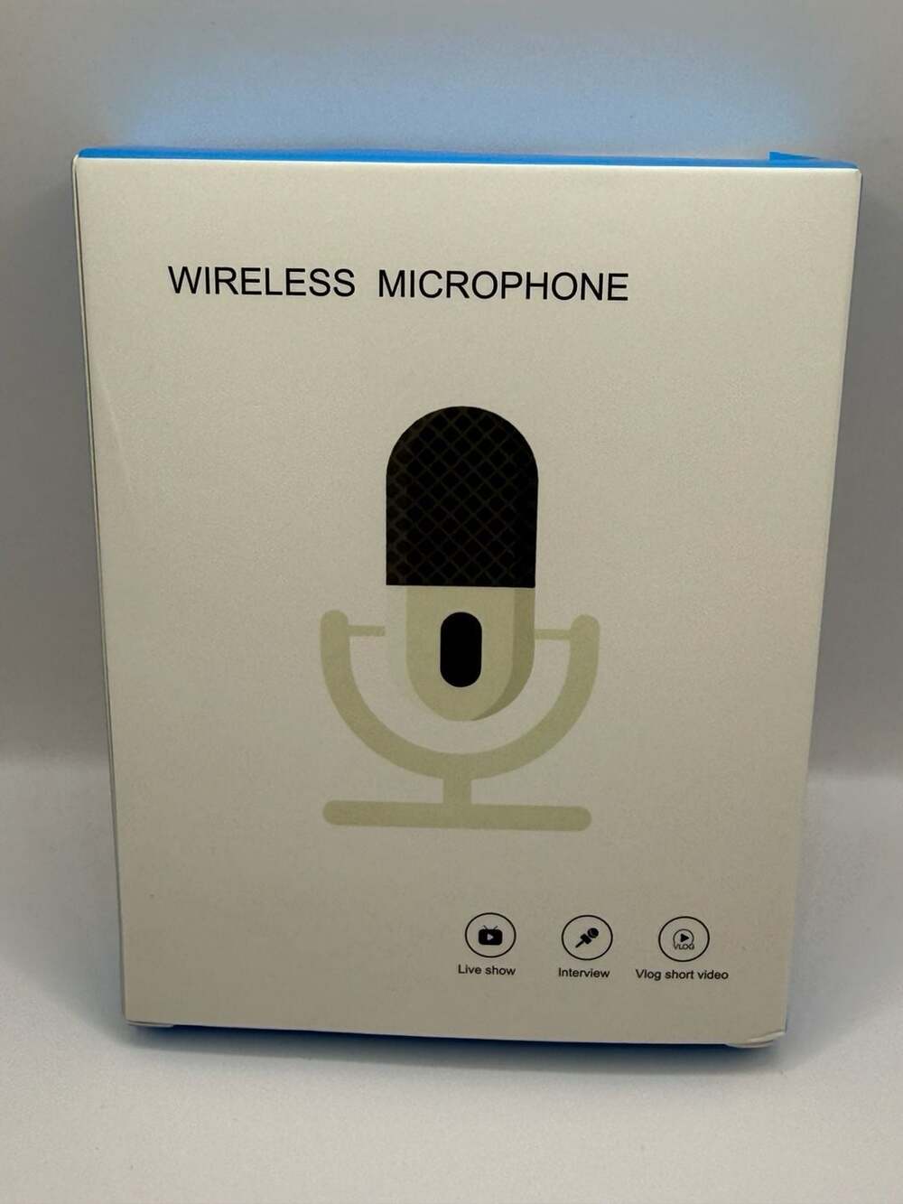 2-Pack Wireless Mini Lavalier Microphone System for iPhone/USB-C